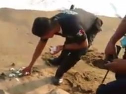 El video ha sido compartido alrededor de nueve mil 200 veces en sólo un día. ESPECIAL /