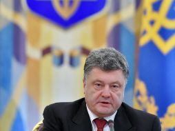 Poroshenko ha decidido cancelar su visita a Turquía debido al recrudecimiento de los combates en la región de Donetsk. AFP /