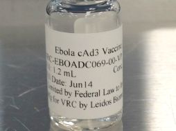 Esta es la vacuna experimental para prevenir el mortífero virus del ébola. AP /