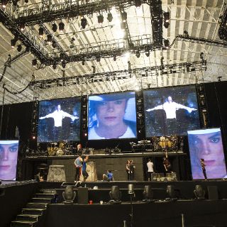 Tras bambalinas en el 'Michael Jackson The Immortal World Tour'