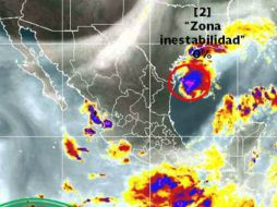 La Conagua prevé afectaciones desde Veracruz hasta Quintana Roo y Oaxaca. TOMADA DE smn.cna.gob.mx  /