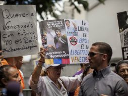 El juicio contra López que lleva más de seis meses en una cárcel a las afueras de Caracas, continuará el 10 de septiembre. EFE /