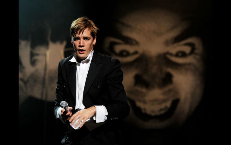 Pelle Almqvist, vocalista de The Hives, una de las bandas principales a presentarse en el Coordenada Fest. AFP /