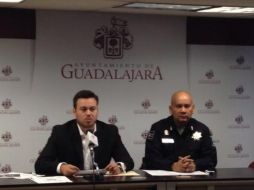 Según el presidente de la Comisión de Seguridad, César Ruvalcaba (i) el modelo imita lo hecho en NY. Foto: ‏@FelipeCarranza1. ESPECIAL /