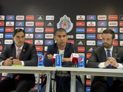 Carlos Salcido, durante su anuncio del adiós definitivo de la Selección mexicana. MEXSPORT /