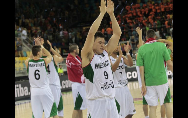 La selección que perdió frente a Lituania, demostró buen juego sin doblegarse a la cuarta selección del mundo. NTX /