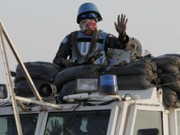 Desde el jueves, 43 cascos azules permanecen detenidos por grupos armados islamistas. AFP /