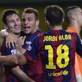 Barcelona supera la resistencia del Villarreal