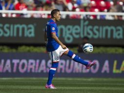 Lo más destacado de Fabián se dio al minuto 52, cuando realizó una espectacular chilena.  /