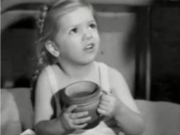 Con tan solo cuatro años debutó en el cine con su papel de 'La Tucita' y su frase 'Para qué me dejan sola si ya saben cómo soy'. ESPECIAL /