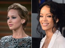 El fin de semana un hacker filtró imágenes sugerentes de artistas como Jennifer Lawrence y Rihanna. AFP /