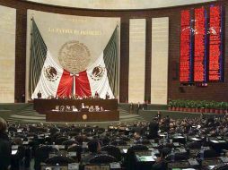 Están presentes en San Lázaro 91 senadores y 343 diputados. TOMADA DE @senadomexicano  /