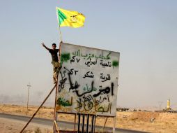 Los combatientes kurdos y chiitas obtuvieron dos nuevas victorias al tomar el control de Suleiman Bek. EFE /