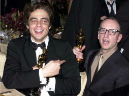 Benicio (I) recibió un Oscar al mejor actor de reparto por su papel en Traffic de Steven Soderbergh (D). ARCHIVO /