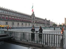 En el lugar hay vallas metálicas y presencia de elementos de seguridad. ARCHIVO /