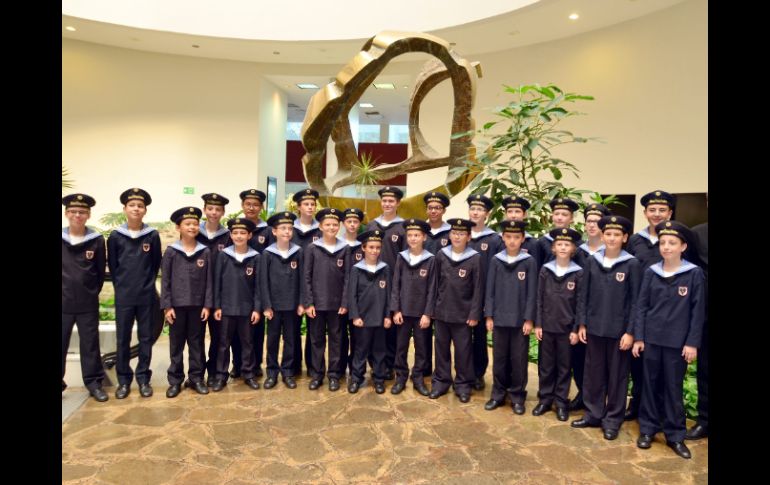 'Estamos muy felices de interpretar y formar parte de esto', declara uno de los niños mexicanos. NTX /