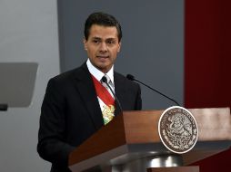 El Mandatario destaca los beneficios en telecomunicaciones. AFP /