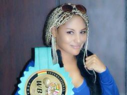 'Barby' Juárez expondrá el campeonato supermosca internacional del Consejo Mundial de Boxeo (CMB). ESPECIAL /