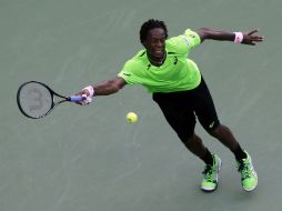 Monfils supo administrar el rumbo del partido. AFP /