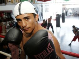 'Violento' García tiene marca perfecta de 28 peleas ganadas, 20 por K.O., y espera la oportunidad de disputar un título mundial.  /