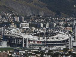 Las obras comenzaron hace un año para paliar un error del proyecto en Engenhao. EFE /