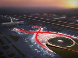 El nuevo AICM tendrá una inversión de unos 120 mil millones de pesos. ESPECIAL /