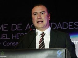 El relevo es Fernando Herrera, representante de aguascalientes en el Senado. ARCHIVO /