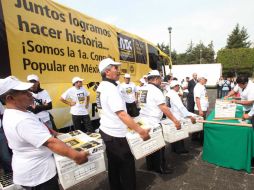 Se sumarán un millón 700 mil firmas que se encuentran en el Senado por parte del PRD. SUN /