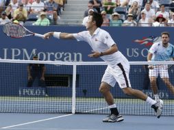 El décimo sembrado del torneo ha jugado partidos de más de cuatro horas en menos de dos días. EFE /