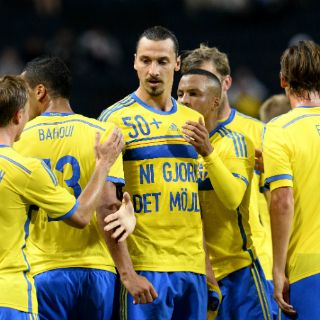 Zlatan Ibrahimovic bate récord de goles con Suecia