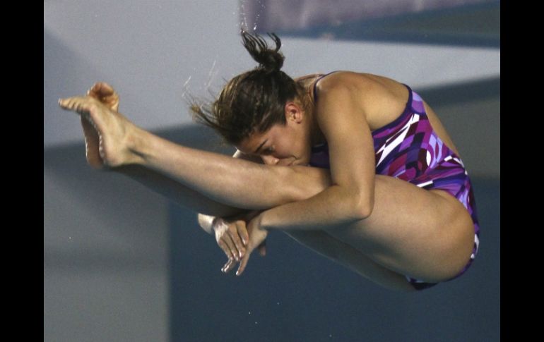 Alejandra fue la estrella en Nanjing al ganar el único oro de México. MEXSPORT /