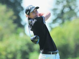 El tapatío Carlos Ortiz logró tres victorias a lo largo del 2014 en el Web.com Tour y marcha como líder de ganancias. AFP /