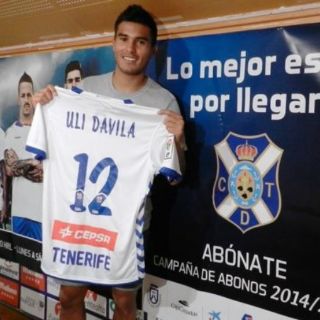 Ulises Dávila cumple primera convocatoria con Tenerife