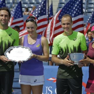 Santiago González, subcampeón en dobles mixtos del US Open