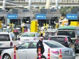 Buscan entrenar a agentes federales ante una eventualidad en la frontera. ARCHIVO /
