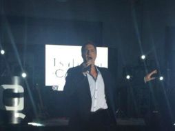 El actor desea entregar el cien por ciento en su espectáculo nocturno para lograr dejar en el público 'un buen sabor'. ESPECIAL /