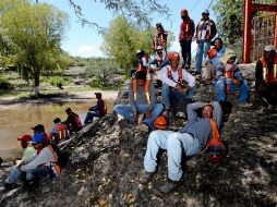 Estiman que los trabajos se dificulten porque en varias zonas del río no se puede introducir maquinaria pesada. ARCHIVO /