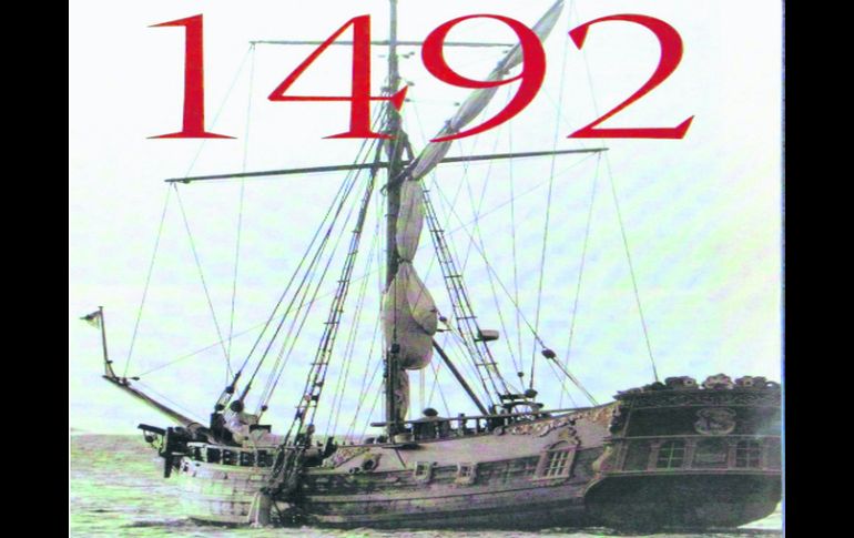 Una de las carabelas de Cristobal Colón festeja la epopeya de la búsqueda de  lo que se creía imposible.  /