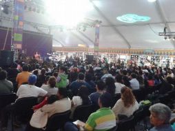 Cientos de personas asistieron a las actividades organizadas por el Fondo de Cultura Económica. Tomada de @FCMexico. ESPECIAL /
