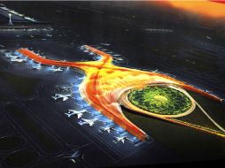 El nuevo aeropuerto contribuirá al desarrollo económico y turístico del país y, en particular, del Estado de México. SUN /