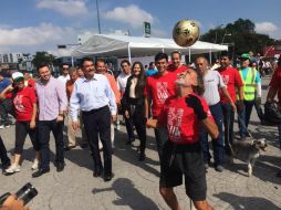 Este día autoridades estuvieron en el evento, que ha sobrevivido pese a cambios de administraciones.  /