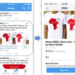 Twitter estrena botón de 'comprar'