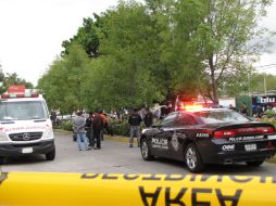 El viernes dos elementos de la Policía de El Salto fueron atacados en avenida Terranova; uno de ellos murió. EL INFORMADOR  ARCHIVO  /