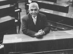 Julián Carrillo Trujillo fue el creador del llamado 'Sonido 13'; se desempeñó como director del Conservatorio Nacional de Música. ESPECIAL /