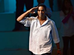 Ronaldinho, se ha convertido en la máxima figura del futbol mexicano sin haber jugado aún en la Liga MX. MEXSPORT  I. Ortiz.  /