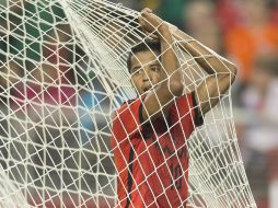 Giovani se lesionó en el duelo ante Chile en California. MEXSPORT O. Martínez  /