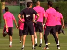 Poco a poco el club catalán recupera a todo su equipo para la liga. YOUTUBE FcBarcelona. ESPECIAL /