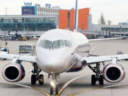 La Ciudad de México tiene menos vuelos a otros continentes que Sao Paulo y Buenos Aires. BLOOMBERG  /