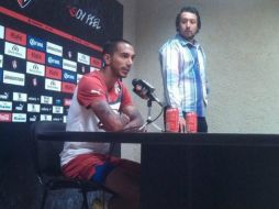 El lateral aseguró que la idea del Atlas es mantenerse en lo alto de la tabla general. EL INFORMADOR M. Valdez  /