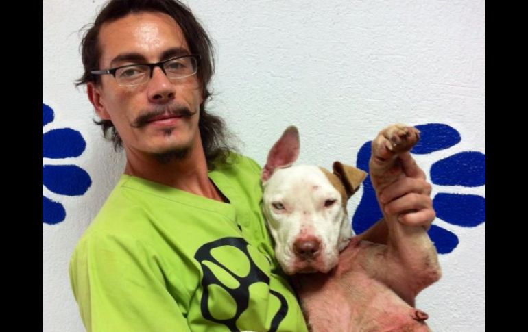 Claudio Colunga trabaja para defender los derechos de los animales. FACEBOOK Activismo por los animales  /